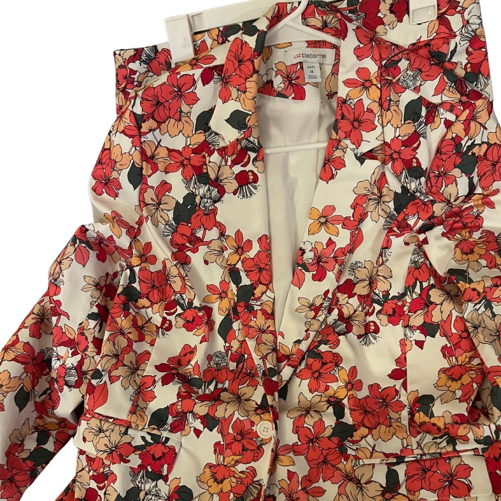 Floral suit